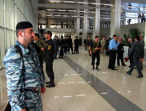 At the airport of Grozny, Chechnya. Photo by www.chechnyafree.ru At the airport of Grozny, Chechnya. Photo by www.chechnyafree.ru