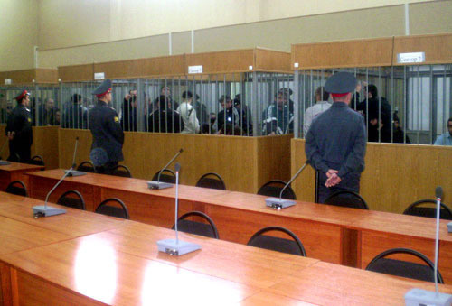Hearings about the attack on power structures in Kabardino-Balkaria on 19 March 2009 (photo of CK correspondent Luiza Orazaeva) Hearings about the attack on power structures in Kabardino-Balkaria on 19 March 2009 (photo of CK correspondent Luiza Orazaeva)