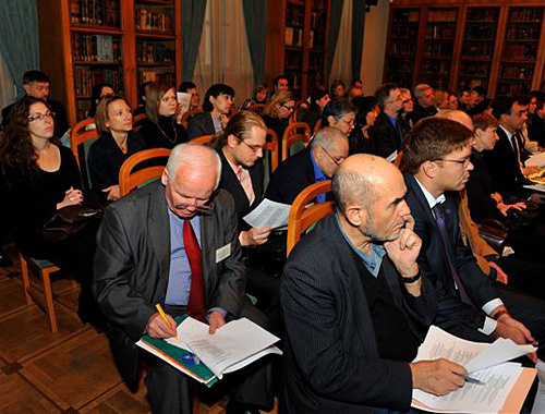 Participants of the Conference "European Convention on Human Rights and Fundamental Freedoms: Results and Prospects", Moscow, October 20, 2010. Photo by the "Caucasian Knot" Participants of the Conference "European Convention on Human Rights and Fundamental Freedoms: Results and Prospects", Moscow, October 20, 2010. Photo by the "Caucasian Knot"