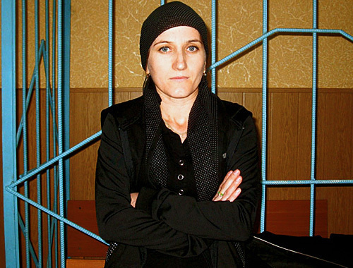 Sapiyat Magomedova at the Sovietskiy Federal Court of the Republic of Dagestan, Makhachkala, November 10, 2010. Photo by the "Caucasian Knot" Sapiyat Magomedova at the Sovietskiy Federal Court of the Republic of Dagestan, Makhachkala, November 10, 2010. Photo by the "Caucasian Knot"