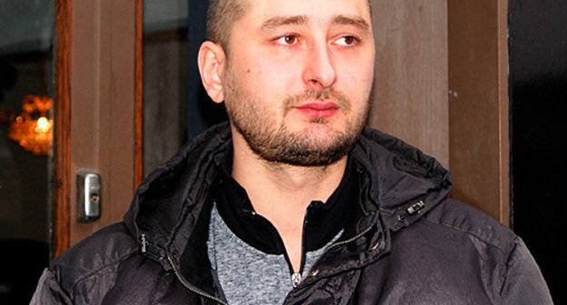 Arkadi Babchenko at the Kokoteatteri Theatre in Helsinki, November 15, 2010. Photo by the "Caucasian Knot" Arkadi Babchenko at the Kokoteatteri Theatre in Helsinki, November 15, 2010. Photo by the "Caucasian Knot"