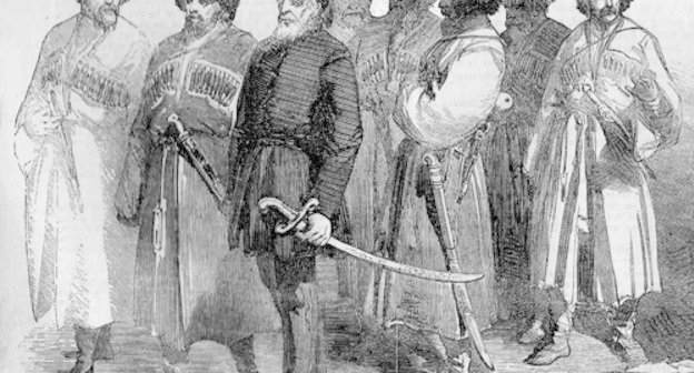 Fragment: Delegation of Circassian Elders to Sultan, 1856. Borrowed from http://heku.ru Fragment: Delegation of Circassian Elders to Sultan, 1856. Borrowed from http://heku.ru
