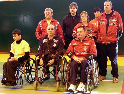 Team of the Dinskaya District of the Krasnodar Territory. Sochi, December 11, 2010. Photo by the "Caucasian Knot" Team of the Dinskaya District of the Krasnodar Territory. Sochi, December 11, 2010. Photo by the "Caucasian Knot"
