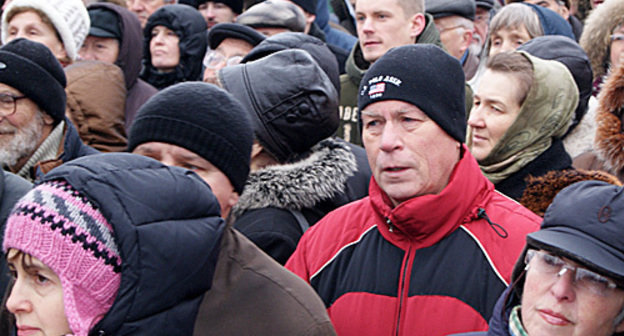 Participants of anti-nationalist rally in Pushkin Square in Moscow, December 26, 2010. Photo by the "Caucasian Knot" Participants of anti-nationalist rally in Pushkin Square in Moscow, December 26, 2010. Photo by the "Caucasian Knot"