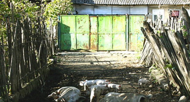 A dwelling house in Perevi village, Georgia, October 2010. Photo by http://springator.livejournal.com A dwelling house in Perevi village, Georgia, October 2010. Photo by http://springator.livejournal.com