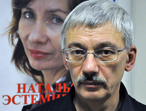Oleg Orlov, head of the Human Rights Centre (HRC) "Memorial". Courtesy of the HRC for the "Caucasian Knot" Oleg Orlov, head of the Human Rights Centre (HRC) "Memorial". Courtesy of the HRC for the "Caucasian Knot"