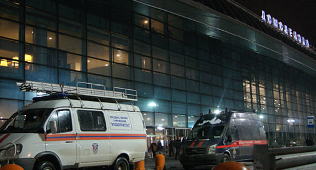 Domodedovo" Airport on the day of the terror act, January 24, 2011. Photo by the "Caucasian Knot Domodedovo" Airport on the day of the terror act, January 24, 2011. Photo by the "Caucasian Knot