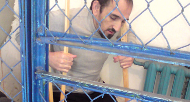Dagestani journalist Gitinmagomed Gadjimagomedov kept in Krasnodar SIZO. Courtesy of detainee's family to the "Caucasian Knot" Dagestani journalist Gitinmagomed Gadjimagomedov kept in Krasnodar SIZO. Courtesy of detainee's family to the "Caucasian Knot"