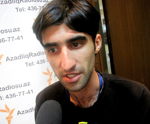 Ramin Deko. Photo: Azadliq Radiosu, RFE/RL Ramin Deko. Photo: Azadliq Radiosu, RFE/RL