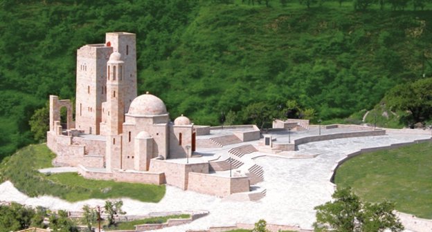 Memorial complex "Vatan" in the village of Gunib. Photo by the "Caucasian Knot" Memorial complex "Vatan" in the village of Gunib. Photo by the "Caucasian Knot"