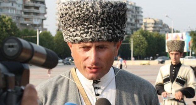 Ibragim Yaganov, a leader of the public movement "Khase". Photo by Aheku.org Ibragim Yaganov, a leader of the public movement "Khase". Photo by Aheku.org