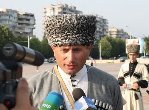 Ibragim Yaganov, a leader of the public movement "Khase". Photo by Aheku.org Ibragim Yaganov, a leader of the public movement "Khase". Photo by Aheku.org