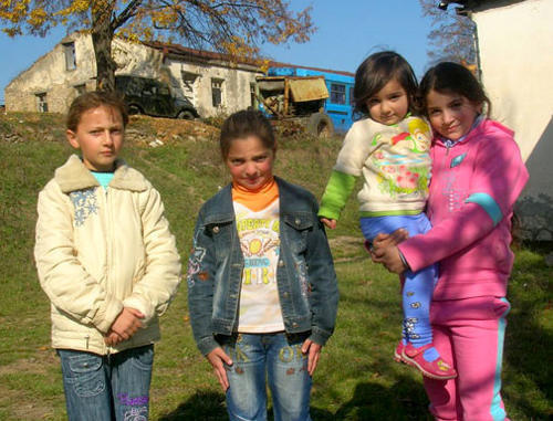 Children from the village of Chldran, Martakert District of Nagorno-Karabakh, November 2010. Photo by the "Caucasian Knot" Children from the village of Chldran, Martakert District of Nagorno-Karabakh, November 2010. Photo by the "Caucasian Knot"