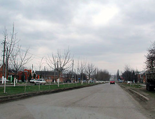 Central road in Nazran. Source: www.ingushetia.org Central road in Nazran. Source: www.ingushetia.org