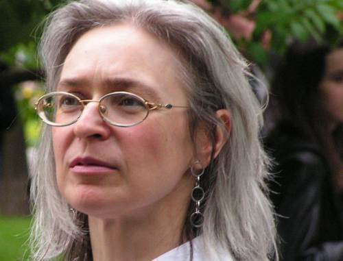 Anna Politkovskaya. Photo from www.dosh-journal.ru Anna Politkovskaya. Photo from www.dosh-journal.ru