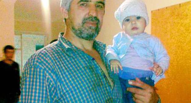 Rustam Yakhyaev immediately after release, October 17, 2011. Courtesy of Rustam's relatives Rustam Yakhyaev immediately after release, October 17, 2011. Courtesy of Rustam's relatives