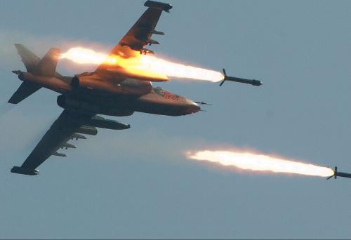 Russian strike fighter Su-25. Courtesy of http://history-of-wars.ru Russian strike fighter Su-25. Courtesy of http://history-of-wars.ru