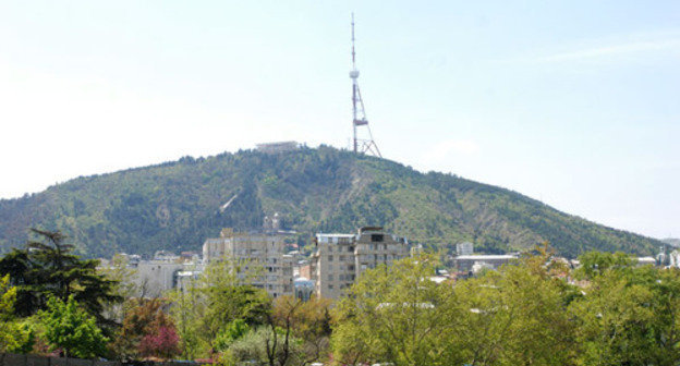 TV tower, Tbilisi. Photo of "Caucasian Knot" TV tower, Tbilisi. Photo of "Caucasian Knot"