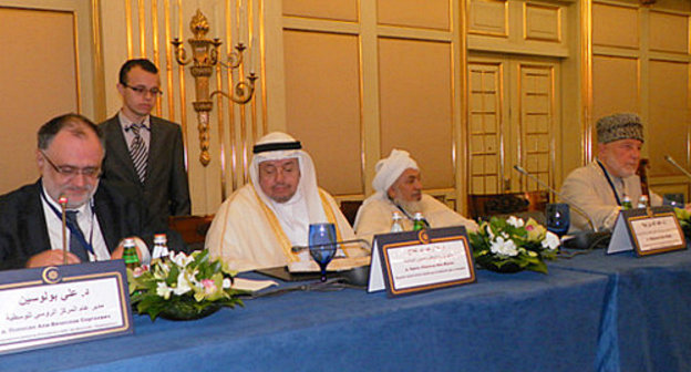 Participants in the First International Islamic Conference in Moscow, May 25, 2012. Courtesy of the RIA "Daghestan" Participants in the First International Islamic Conference in Moscow, May 25, 2012. Courtesy of the RIA "Daghestan"