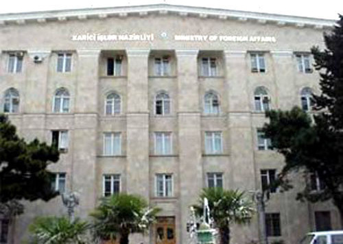 Building of Azerbaijani Foreign Ministry. Courtesy of http://www.1news.az Building of Azerbaijani Foreign Ministry. Courtesy of http://www.1news.az