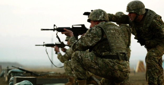 Servicemen of the Georgian army at exercises. Courtesy of the official website of the Ministry of Defence of Georgia, http://www.mod.gov.ge Servicemen of the Georgian army at exercises. Courtesy of the official website of the Ministry of Defence of Georgia, http://www.mod.gov.ge