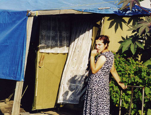 Territory of temporary accommodation centre (TAC) "Promzhilbaza" in Karabulak, Ingushetia. Photo by Tatiana Gantimurova for the "Caucasian Knot" Territory of temporary accommodation centre (TAC) "Promzhilbaza" in Karabulak, Ingushetia. Photo by Tatiana Gantimurova for the "Caucasian Knot"