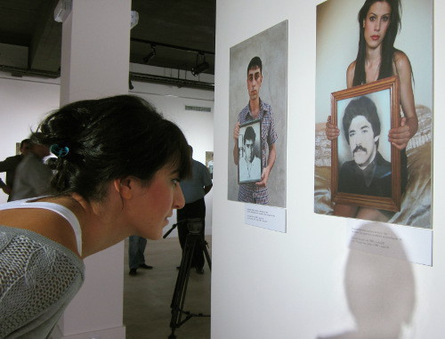 Festival of Contemporary Arts "Shushi Art Project" under the motto "Land and Technologies"

 

Works by Armenian photographer German Avakyan entitled "Born After Death" exhibited in the arts gallery of Shushi, Nagorno-Karabakh, October 5, 2012. Photo by Alvard Grigoryan for the "Caucasian Knot"