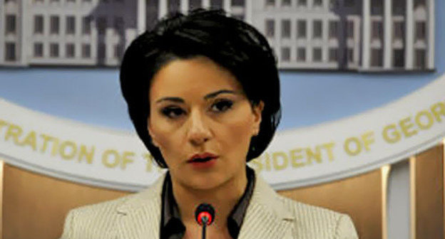 Manana Mandjgaladze. Photo from http://www.president.gov.ge Manana Mandjgaladze. Photo from http://www.president.gov.ge
