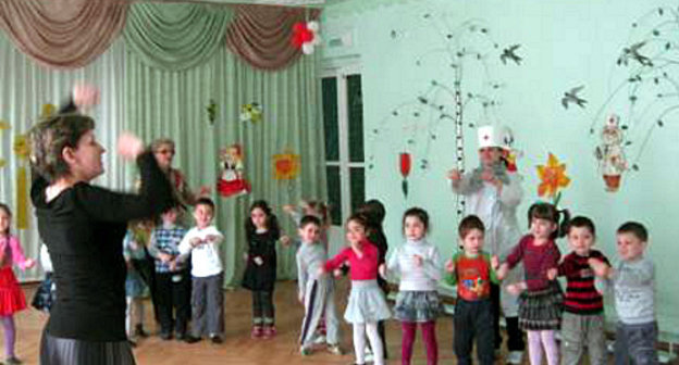 A kindergarten in Vladikavkaz. Photo from: http://romashka75.ru A kindergarten in Vladikavkaz. Photo from: http://romashka75.ru