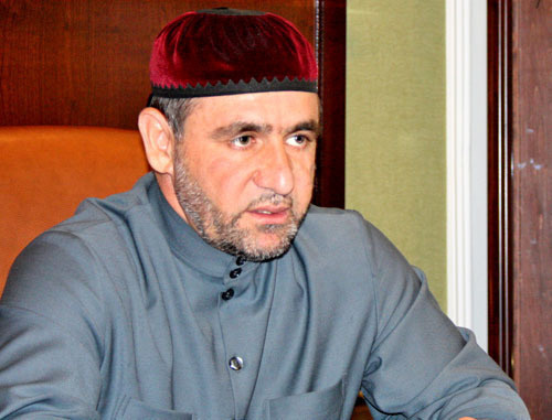 Mufti of Chechnya Sultan Mirzaev. Photo by press service of RBM of Chechnya Mufti of Chechnya Sultan Mirzaev. Photo by press service of RBM of Chechnya