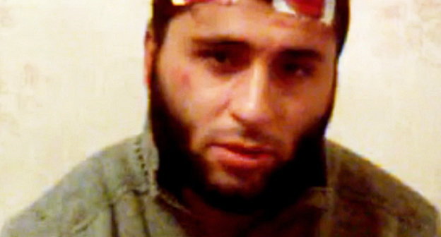 Alaudin Aslanov. Frame from a video appeal on Youtube Alaudin Aslanov. Frame from a video appeal on Youtube