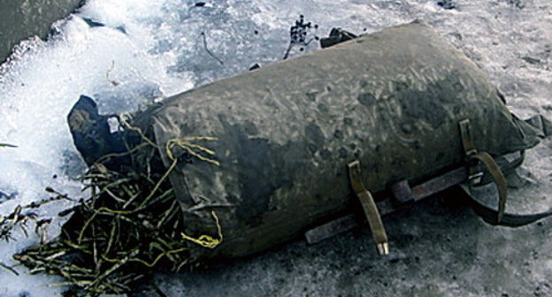 Sack of ramson (wild leek) of one of the residents of the Achkhoy-Martan District shot dewad by power agents in February 2010. Photo by Tatiana Lokshina, Human Rights Watch Sack of ramson (wild leek) of one of the residents of the Achkhoy-Martan District shot dewad by power agents in February 2010. Photo by Tatiana Lokshina, Human Rights Watch
