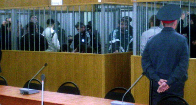 Hearings at the Supreme Court of Kabardino-Balkaria on the case of the attack on Nalchik. March 19, 2009. Photo by Ludmila Maratova for the "Caucasian Knot" Hearings at the Supreme Court of Kabardino-Balkaria on the case of the attack on Nalchik. March 19, 2009. Photo by Ludmila Maratova for the "Caucasian Knot"