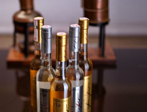 Products of the company "Kindzmarauli Marani". Courtesy of the http://www.kmwine.ge Products of the company "Kindzmarauli Marani". Courtesy of the http://www.kmwine.ge