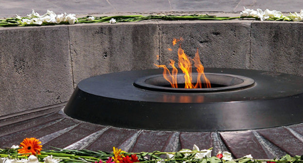 The memorial in Tsitsernakaberd, Yerevan. Photo by Richard Tanton, http://www.flickr.com/photos/tantonr/8568063533 The memorial in Tsitsernakaberd, Yerevan. Photo by Richard Tanton, http://www.flickr.com/photos/tantonr/8568063533