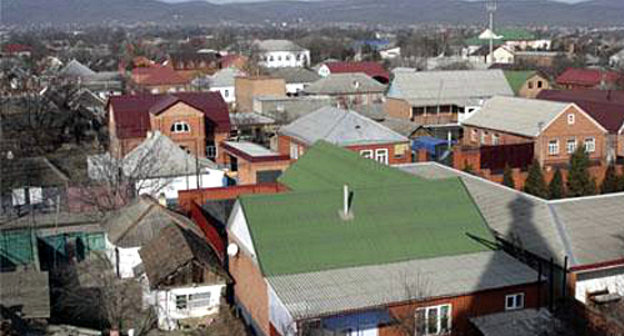 Village of Ordzhonikidzevskaya, Sunzha District of Ingushetia. Courtesy of temirov1960, http://wikimapia.org Village of Ordzhonikidzevskaya, Sunzha District of Ingushetia. Courtesy of temirov1960, http://wikimapia.org