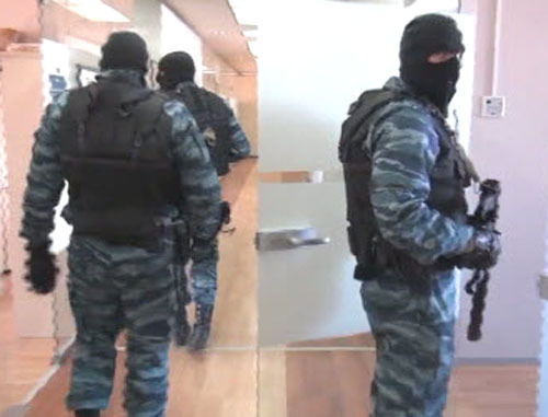 The central office of the Open Joint-Stock Company (OJSC) "Resorts of Northern Caucasus" are searched by employees of the chief department of economic security and counteracting corruption. Moscow, April 16, 2013. Photo by press service of GUEBiPK The central office of the Open Joint-Stock Company (OJSC) "Resorts of Northern Caucasus" are searched by employees of the chief department of economic security and counteracting corruption. Moscow, April 16, 2013. Photo by press service of GUEBiPK