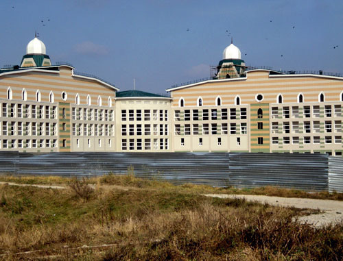 The construction of the Islamic Centre in Nalchik has been suspended since September 2012 for technical reasons; and the date of resumption of the work is unknown, Sharafutdin Chochaev, the Rector of the Islamic University named after Abu Hanifa, told the "Caucasian Knot" correspondent. The construction of the Islamic Centre in Nalchik has been suspended since September 2012 for technical reasons; and the date of resumption of the work is unknown, Sharafutdin Chochaev, the Rector of the Islamic University named after Abu Hanifa, told the "Caucasian Knot" correspondent.