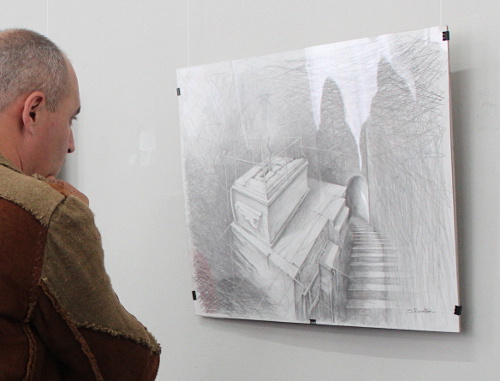 On June 11, the National Museum of North Ossetia opened an exhibition of the Chechen painter Rustam Sardalov that is a reflection on the topics of Chechen war and human rights violations. On June 11, the National Museum of North Ossetia opened an exhibition of the Chechen painter Rustam Sardalov that is a reflection on the topics of Chechen war and human rights violations.