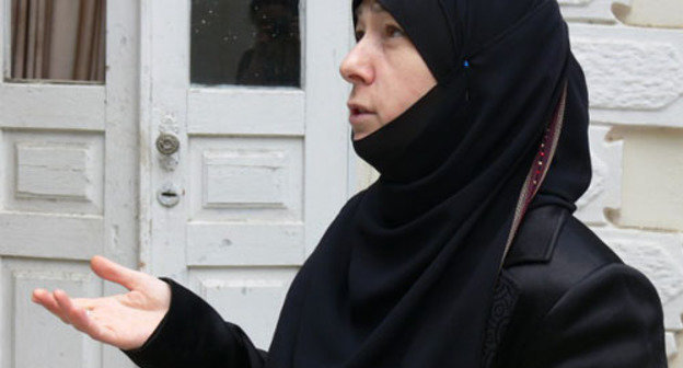 Zarema Bagautdinova. Photo by Patimat Makhmudova for the "Caucasian Knot" Zarema Bagautdinova. Photo by Patimat Makhmudova for the "Caucasian Knot"
