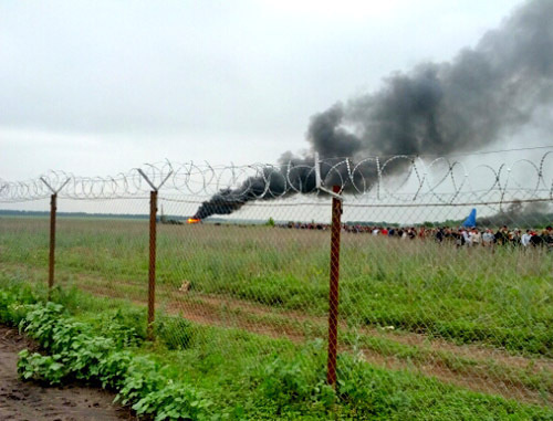 Unidentified persons set fire to the nickel extraction rigs. Novokhopyorsk District of the Voronezh Region, 22 june 2013. Photo by Alexsey Ulianov Unidentified persons set fire to the nickel extraction rigs. Novokhopyorsk District of the Voronezh Region, 22 june 2013. Photo by Alexsey Ulianov