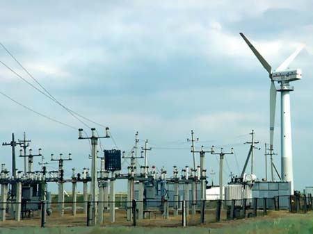 Wind power plant. Source: Skavkaz.ru Wind power plant. Source: Skavkaz.ru