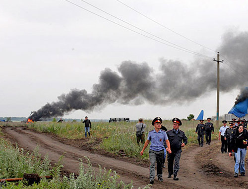 After an action of protest against mining nickel in Novokhopersk district of Voronezh region, June 22, 2013. Source: Save Khoper movement, http://savekhoper.ru/ After an action of protest against mining nickel in Novokhopersk district of Voronezh region, June 22, 2013. Source: Save Khoper movement, http://savekhoper.ru/