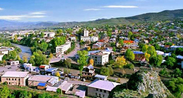 Akhaltsikhe city in region Samtskhe-Javakheti, Georgia. Photo: Tatia Gogoladze, http://ru.wikipedia.org/ Akhaltsikhe city in region Samtskhe-Javakheti, Georgia. Photo: Tatia Gogoladze, http://ru.wikipedia.org/