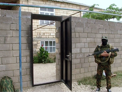 Investigative work in the village of Gedzhukh, Derbent district of Dagestan during which homemade explosives were discovered and neutralized. July 11, 2013. Photo by NAC, http://nac.gov.ru/ Investigative work in the village of Gedzhukh, Derbent district of Dagestan during which homemade explosives were discovered and neutralized. July 11, 2013. Photo by NAC, http://nac.gov.ru/