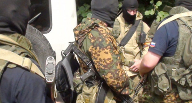 Special forces officers during CTO, Kabardino-Balkaria. July 2013. Photo of Kabardino-Balkaria MIA press service, 07.mvd.ru Special forces officers during CTO, Kabardino-Balkaria. July 2013. Photo of Kabardino-Balkaria MIA press service, 07.mvd.ru