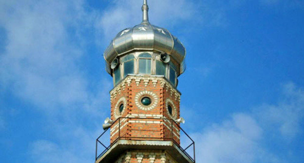 Mosque in Khasavyurt, Dagestan. Photo: Alexander Sikora, http://www.odnoselchane.ru/ Mosque in Khasavyurt, Dagestan. Photo: Alexander Sikora, http://www.odnoselchane.ru/