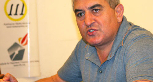 Khafiz Gasanov, the head of the NGO "Law and Development”. Photo by Parvana Bairamova for the “Caucasian Knot”. Khafiz Gasanov, the head of the NGO "Law and Development”. Photo by Parvana Bairamova for the “Caucasian Knot”.