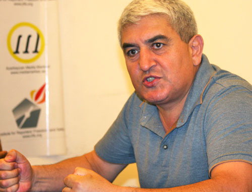 Khafiz Gasanov, the head of the NGO "Law and Development”. Photo by Parvana Bairamova for the “Caucasian Knot”. Khafiz Gasanov, the head of the NGO "Law and Development”. Photo by Parvana Bairamova for the “Caucasian Knot”.