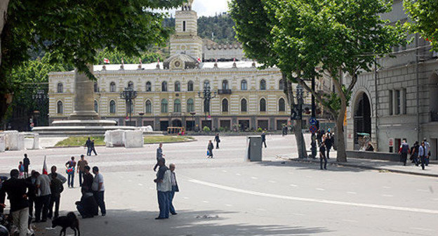 Georgian opposition, Tbilisi. Photo by "Caucasian Knot" Georgian opposition, Tbilisi. Photo by "Caucasian Knot"